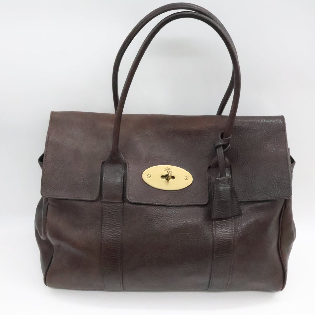 Mulberry Bayswater Brown Leather Handbag - Lux Central