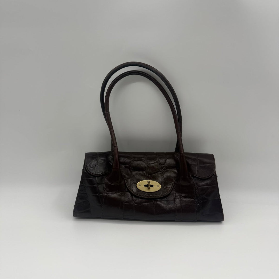 Mulberry Bayswater East West Chocolate - Lux Central