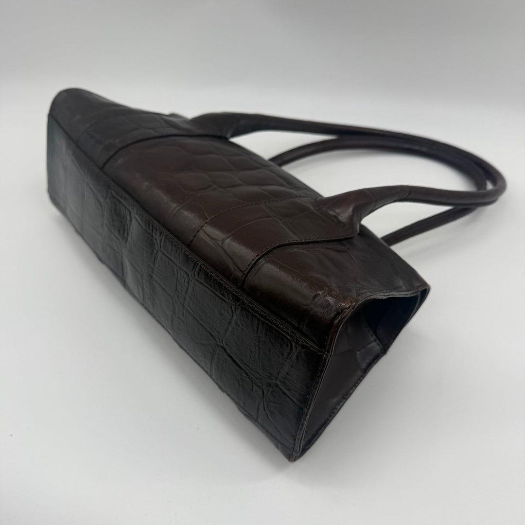 Mulberry Bayswater East West Chocolate - Lux Central