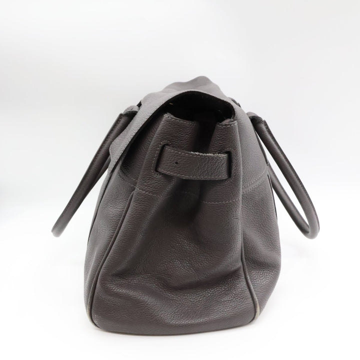 Mulberry Bayswater Grey Leather Handbag - Lux Central