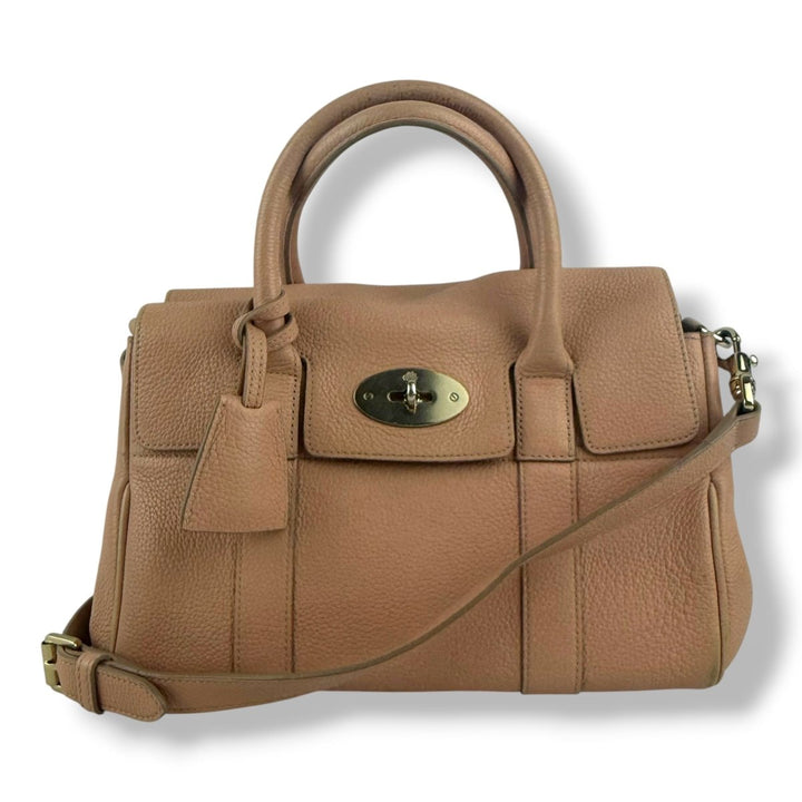 Mulberry Bayswater Pink Leather Handbag - Lux Central