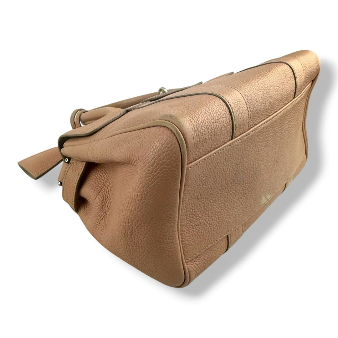 Mulberry Bayswater Pink Leather Handbag - Lux Central
