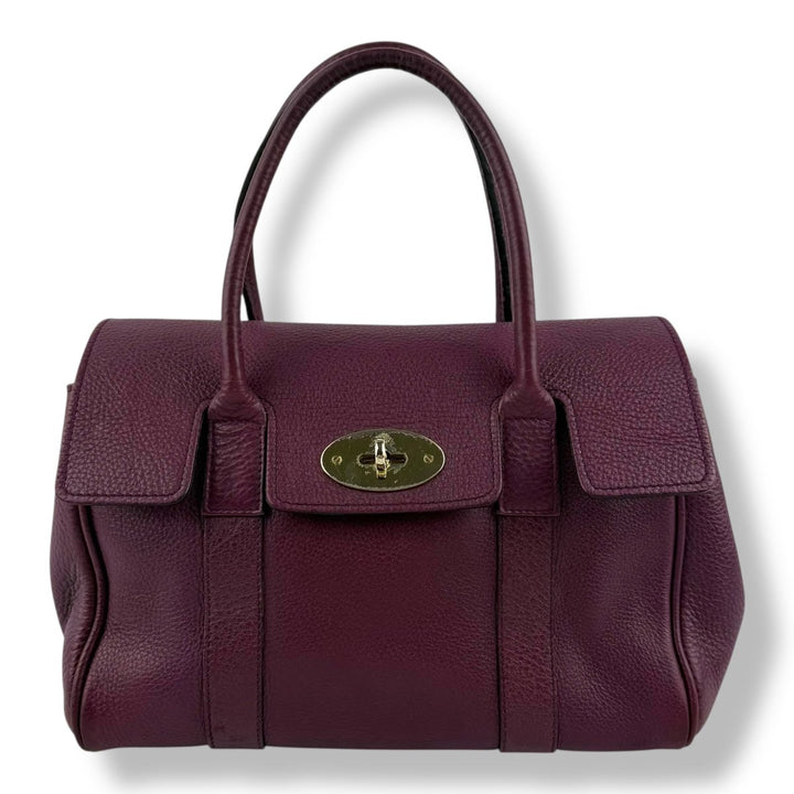 Mulberry Bayswater Purple Handbag - Lux Central