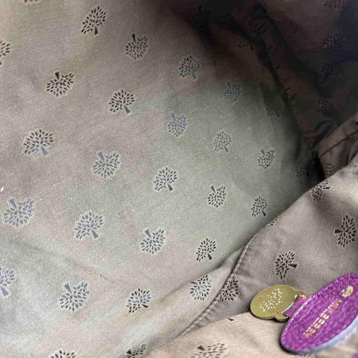 Mulberry Bayswater Purple Handbag - Lux Central