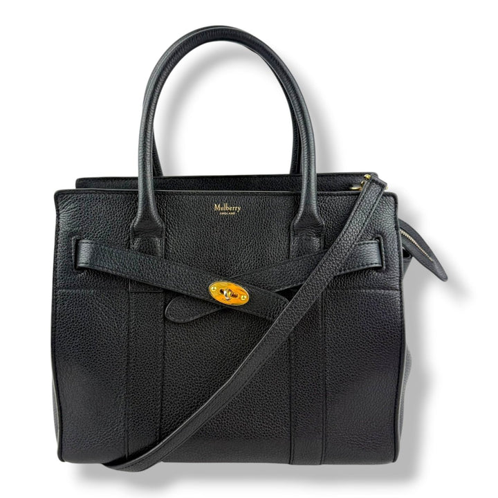 Mulberry Bayswater Small Black Handbag - Lux Central