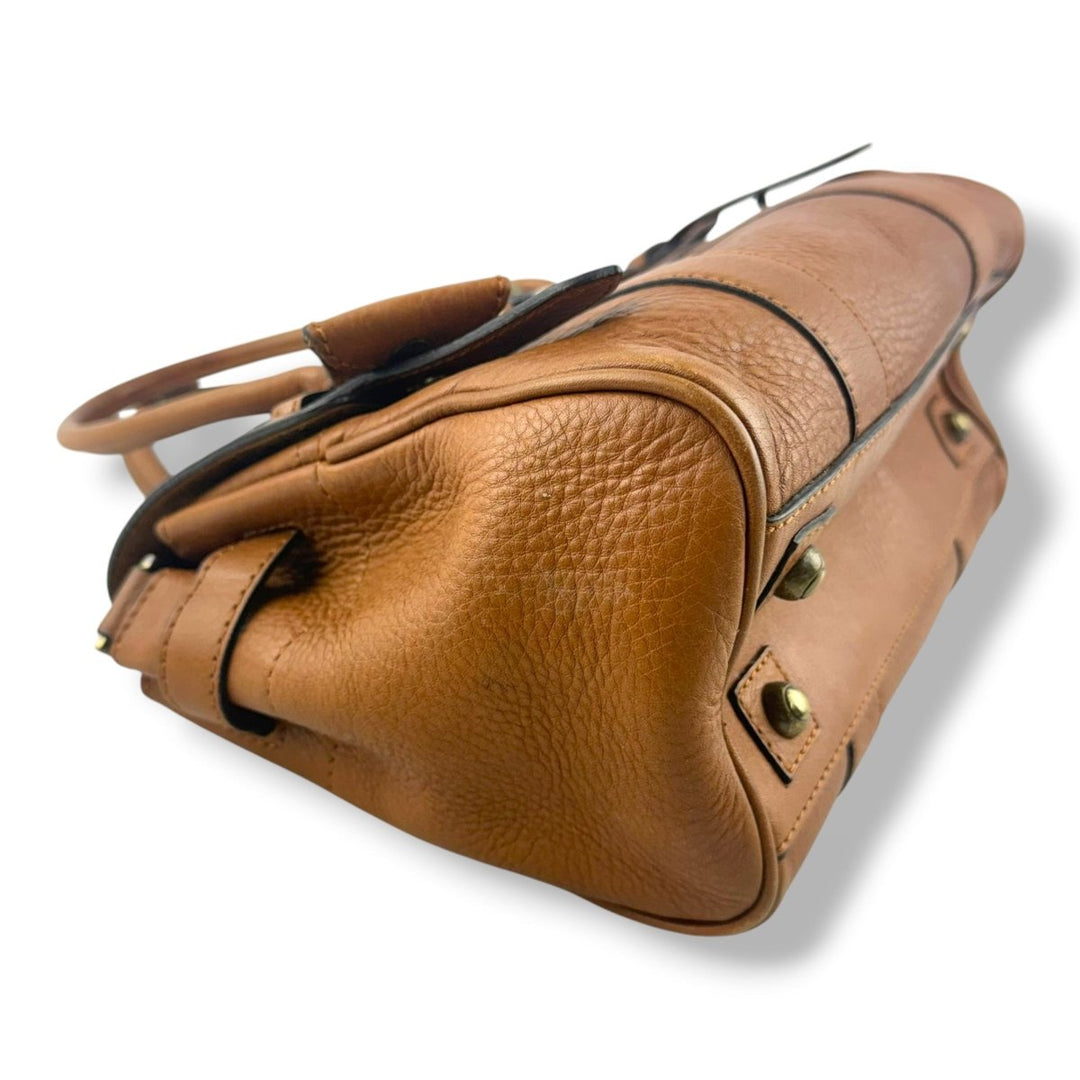 Mulberry Bayswater Tan Leather Handbag - Lux Central
