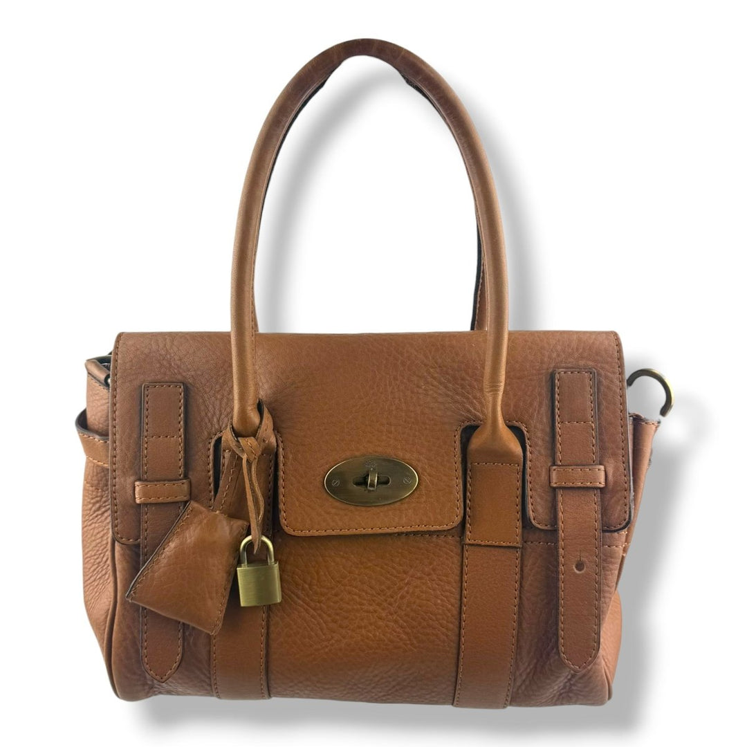 Mulberry Bayswater Tan Leather Handbag - Lux Central