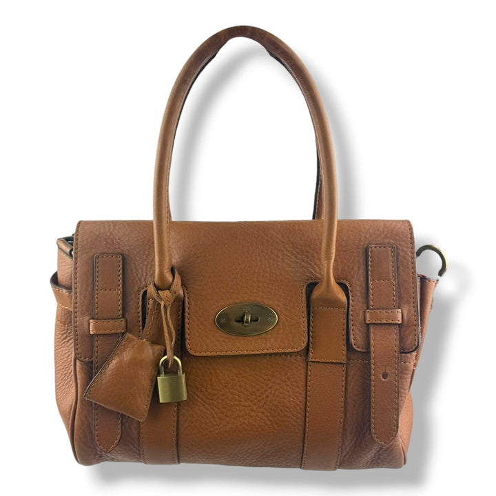 Mulberry Bayswater Tan Leather Handbag - Lux Central