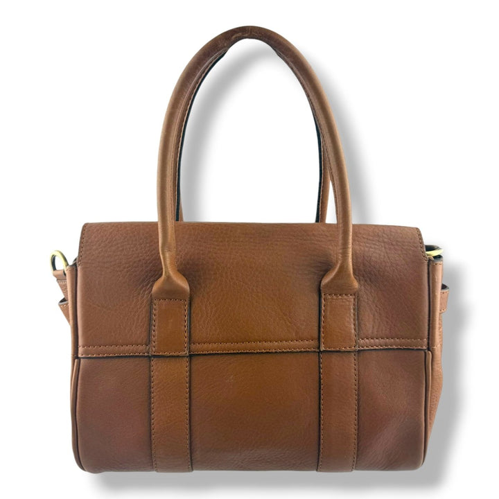 Mulberry Bayswater Tan Leather Handbag - Lux Central
