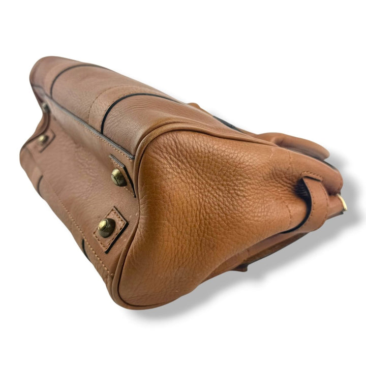 Mulberry Bayswater Tan Leather Handbag - Lux Central