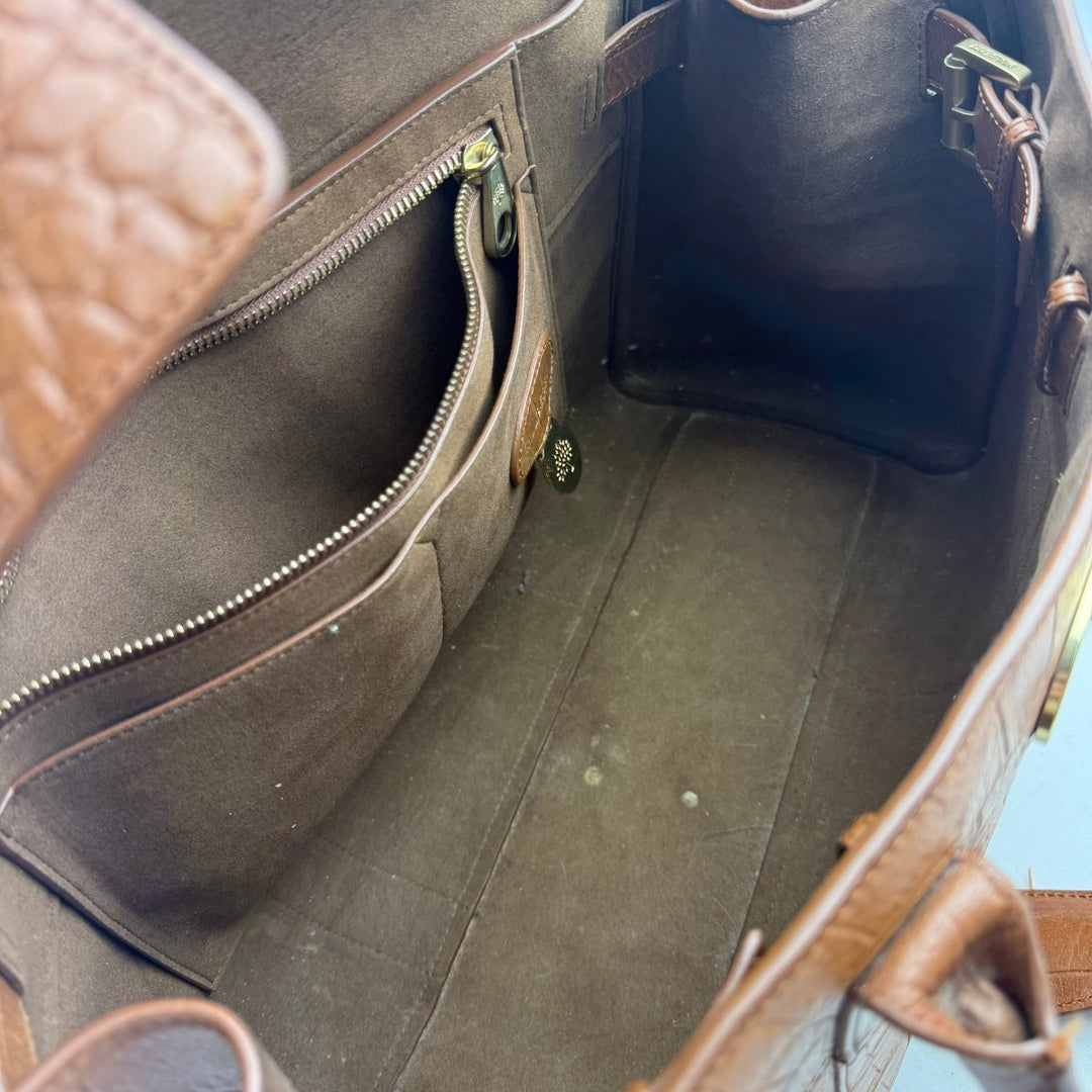 Mulberry Bayswater Tan Oak Handbag - Lux Central