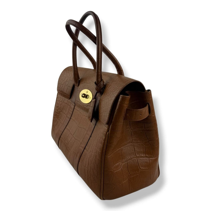 Mulberry Bayswater Tan Oak Handbag - Lux Central