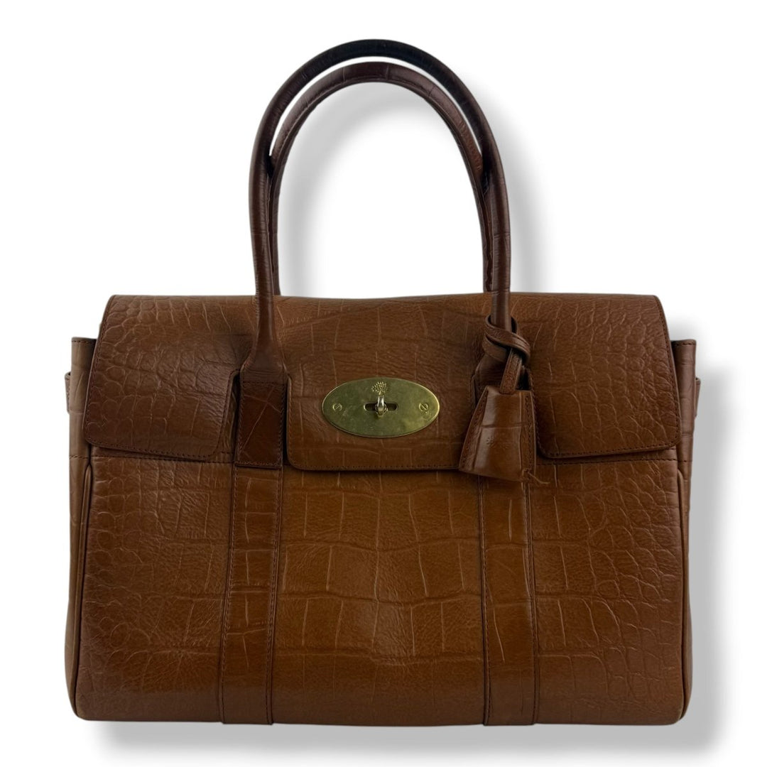 Mulberry Bayswater Tan Oak Handbag - Lux Central