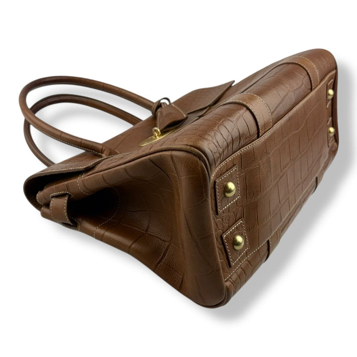 Mulberry Bayswater Tan Oak Handbag - Lux Central