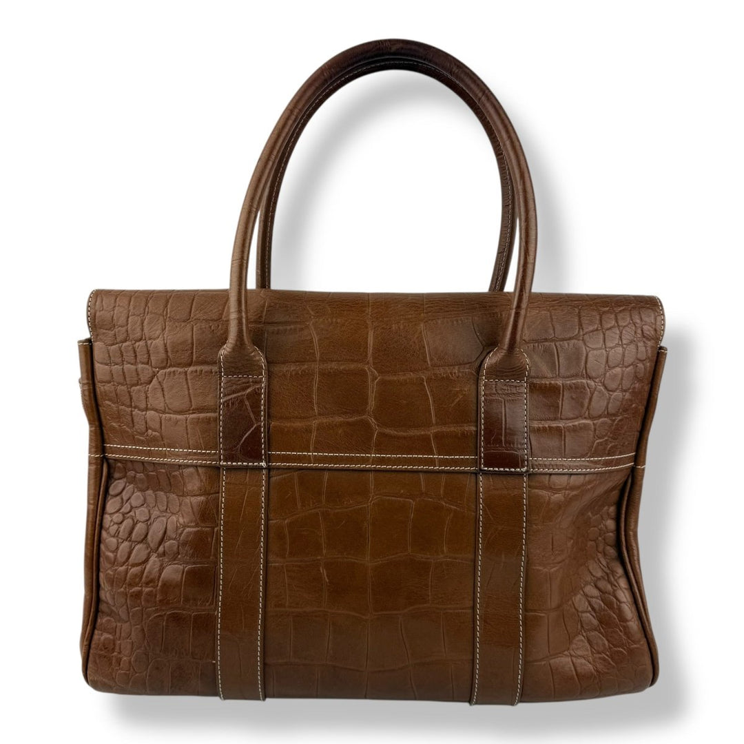 Mulberry Bayswater Tan Oak Handbag - Lux Central