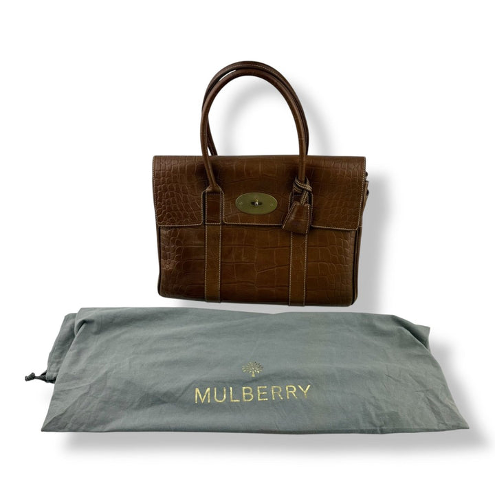 Mulberry Bayswater Tan Oak Handbag - Lux Central