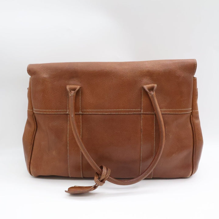 Mulberry Bayswater Tan Oak Leather Handbag - Lux Central