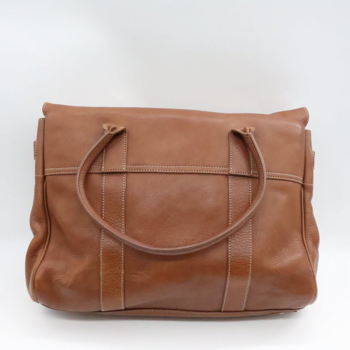 Mulberry Bayswater Tan Oak Leather Handbag - Lux Central