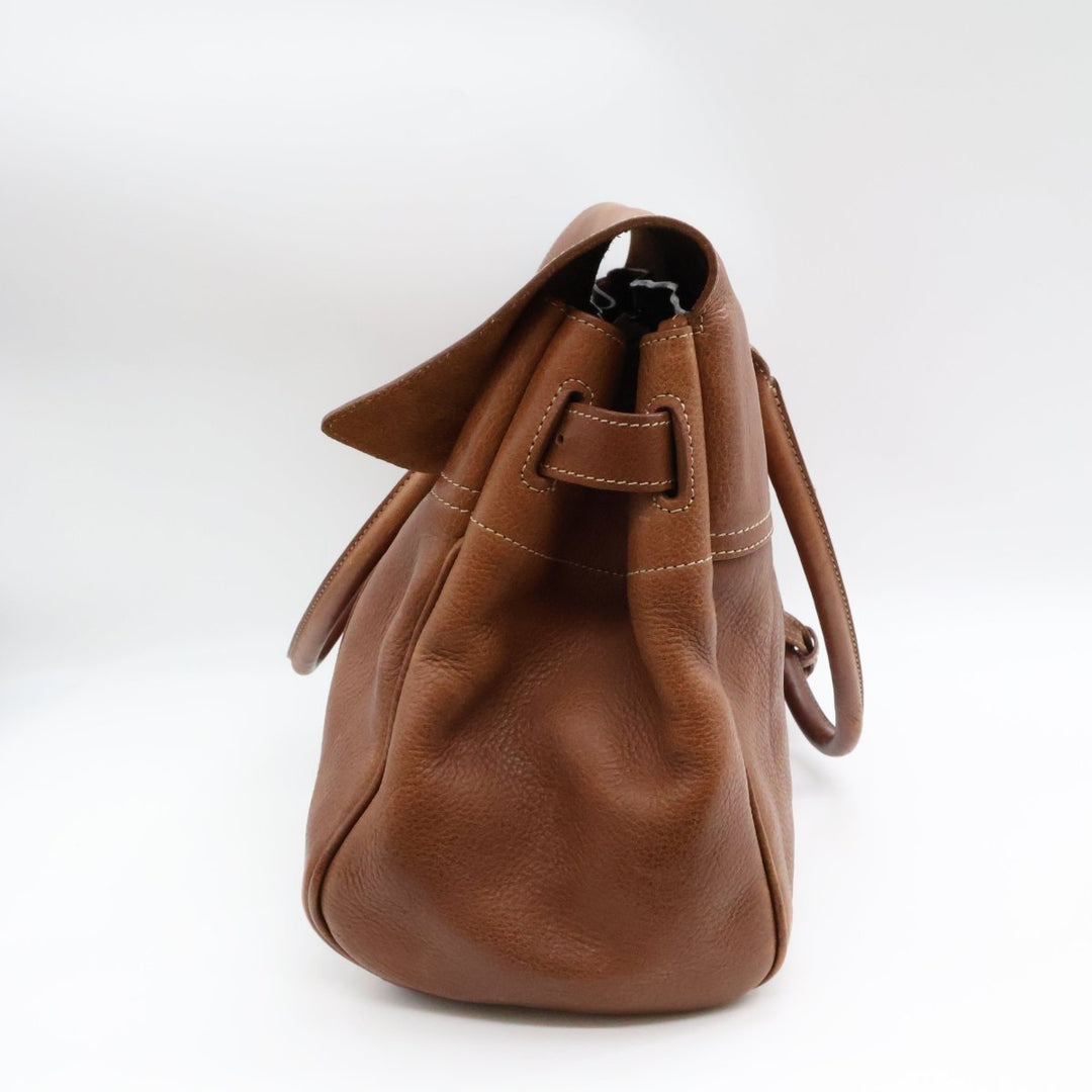 Mulberry Bayswater Tan Oak Leather Handbag - Lux Central