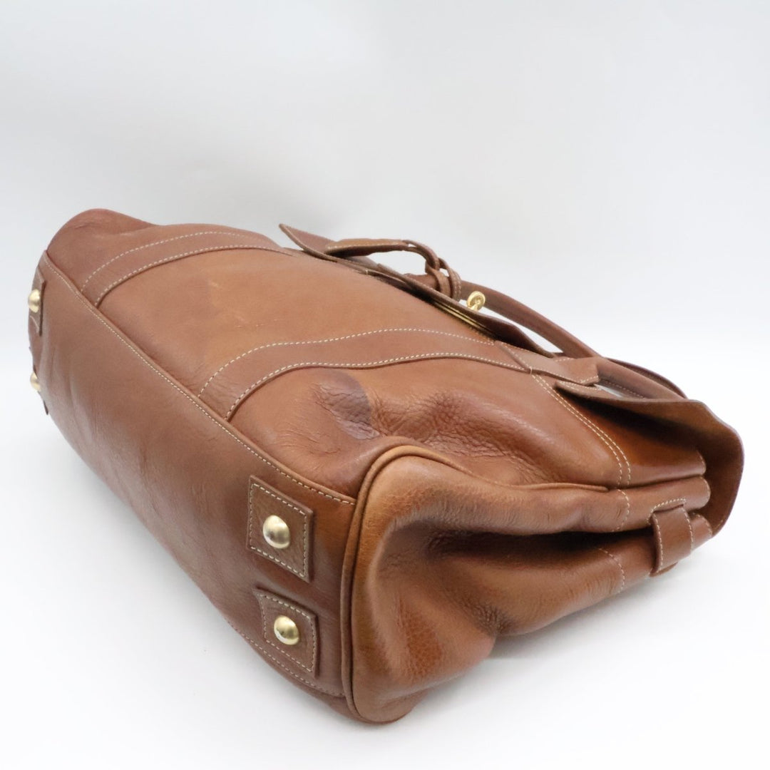 Mulberry Bayswater Tan Oak Leather Handbag - Lux Central