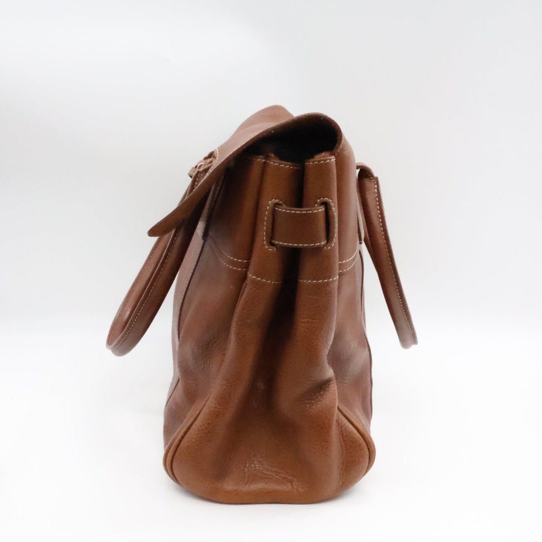 Mulberry Bayswater Tan Oak Leather Handbag - Lux Central