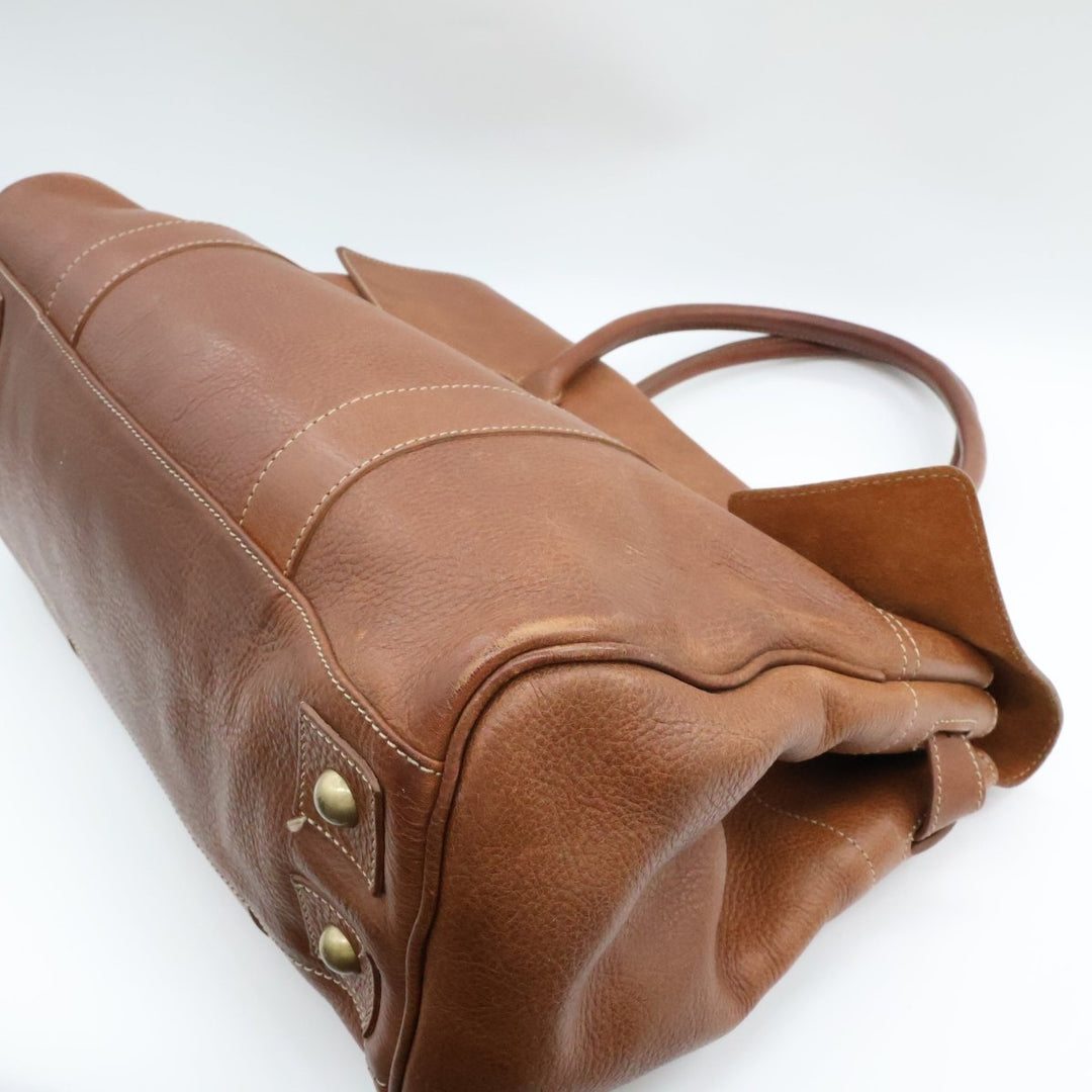 Mulberry Bayswater Tan Oak Leather Handbag - Lux Central
