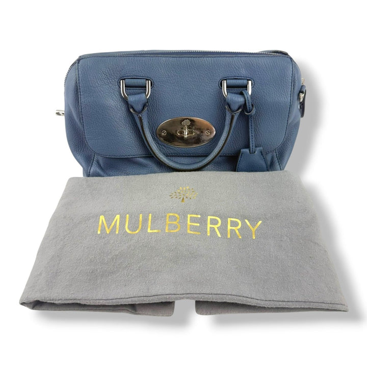 Mulberry Del Ray Blue Tote Handbag - Lux Central