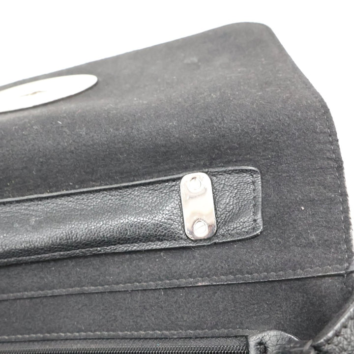Mulberry Medium Lily Black Leather Handbag - Lux Central