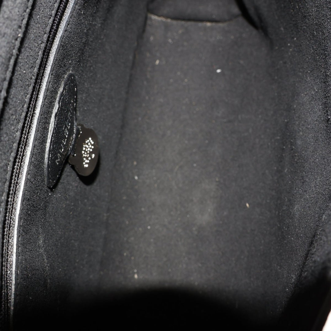 Mulberry Medium Lily Black Leather Handbag - Lux Central