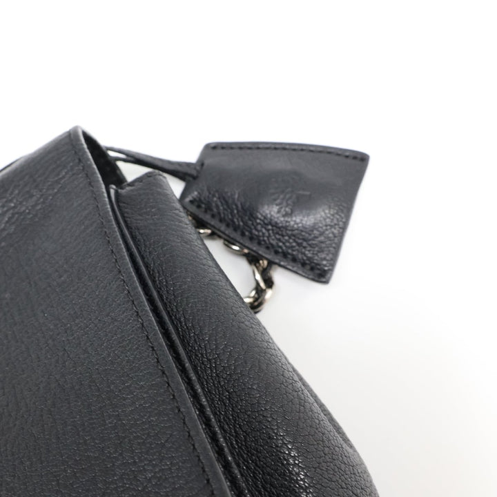 Mulberry Medium Lily Black Leather Handbag - Lux Central