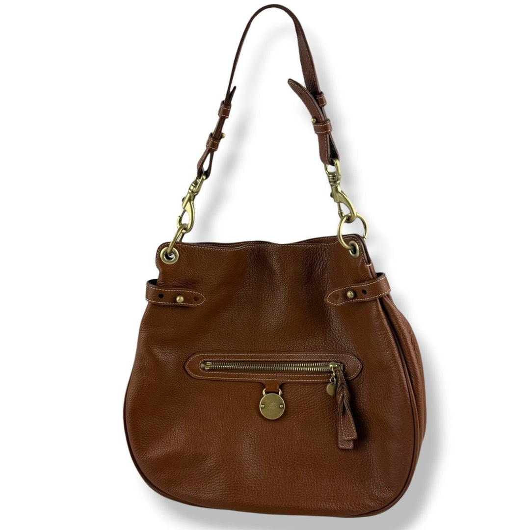 Mulberry Somerset Hobo Tan Oak Handbag - Lux Central