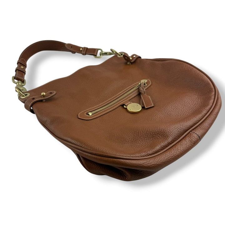 Mulberry Somerset Hobo Tan Oak Handbag - Lux Central