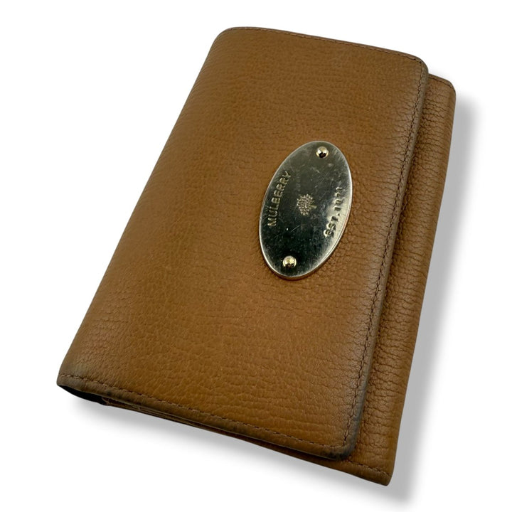 Mulberry Tan Compact Purse - Lux Central