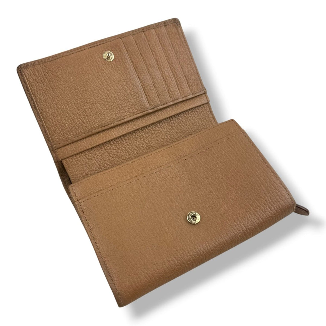 Mulberry Tan Compact Purse - Lux Central