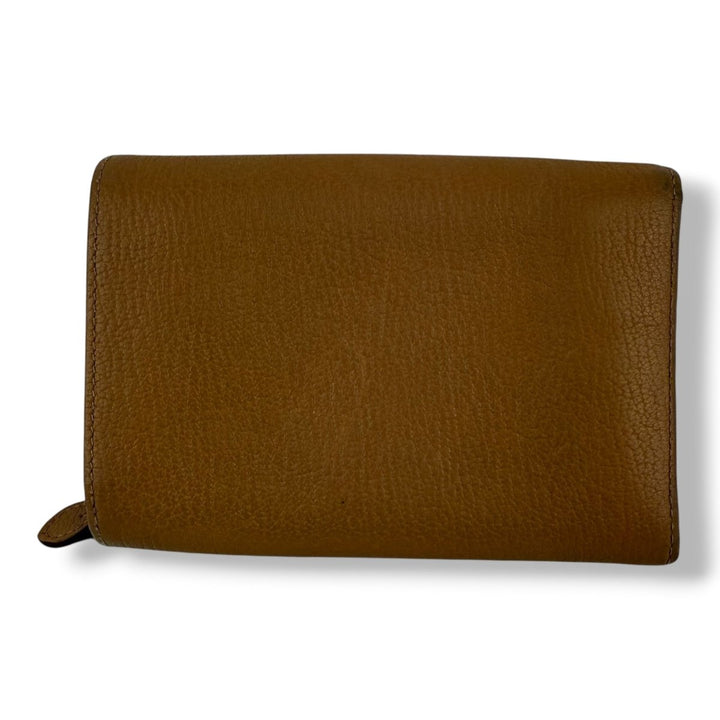 Mulberry Tan Compact Purse - Lux Central