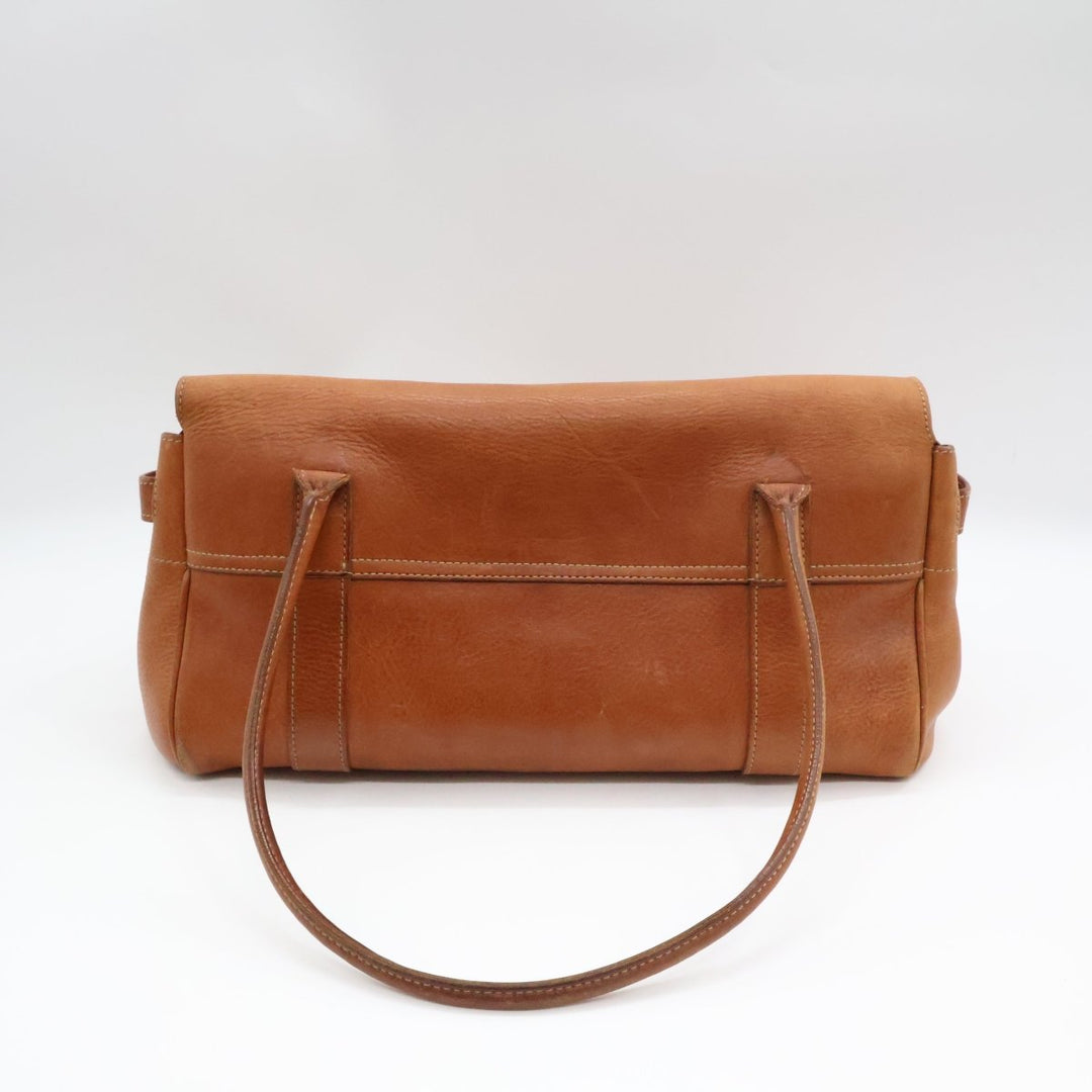 Mulberry Tan Oak Bayswater Handbag - Lux Central