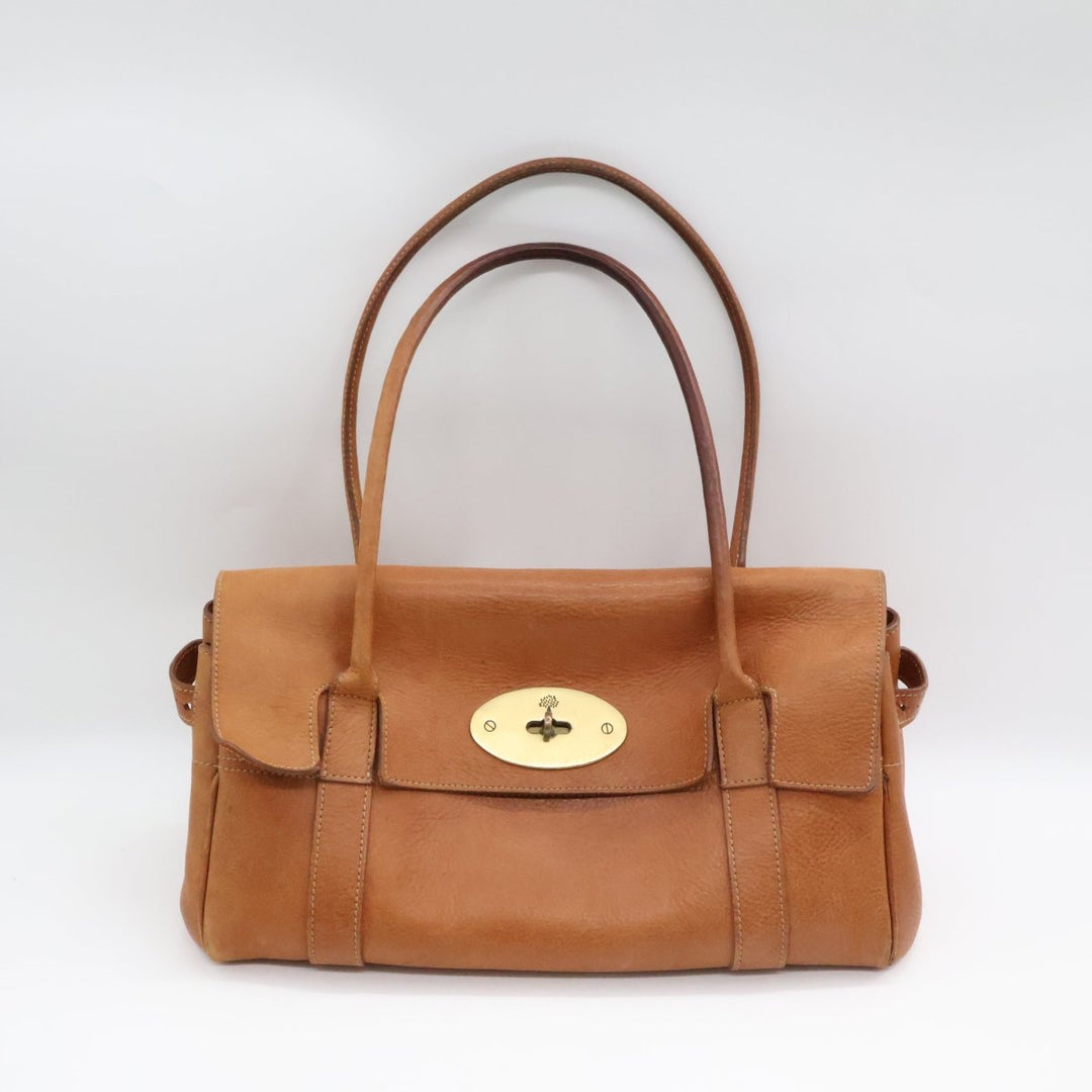Mulberry Tan Oak Bayswater Handbag - Lux Central