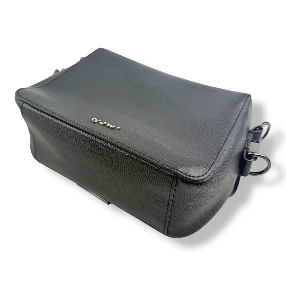 Off - White Black/White Clip Camera Crossbody Bag - Lux Central