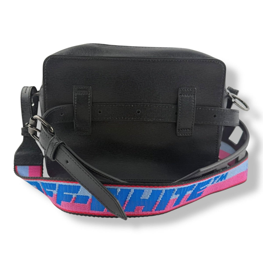 Off - White Black/White Clip Camera Crossbody Bag - Lux Central