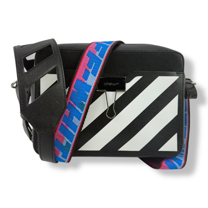 Off - White Black/White Clip Camera Crossbody Bag - Lux Central