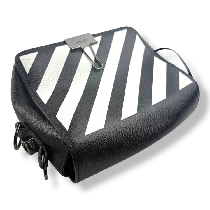 Off - White Black/White Clip Camera Crossbody Bag - Lux Central