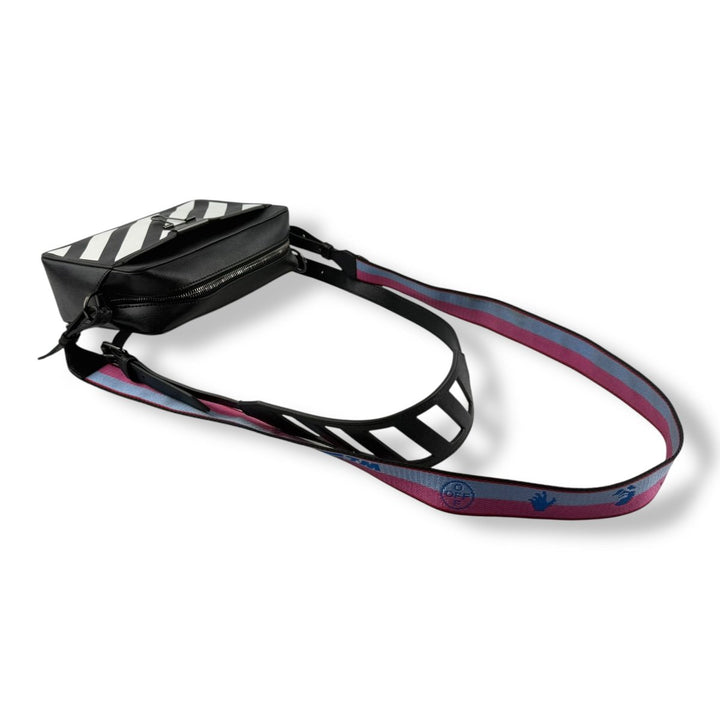 Off - White Black/White Clip Camera Crossbody Bag - Lux Central