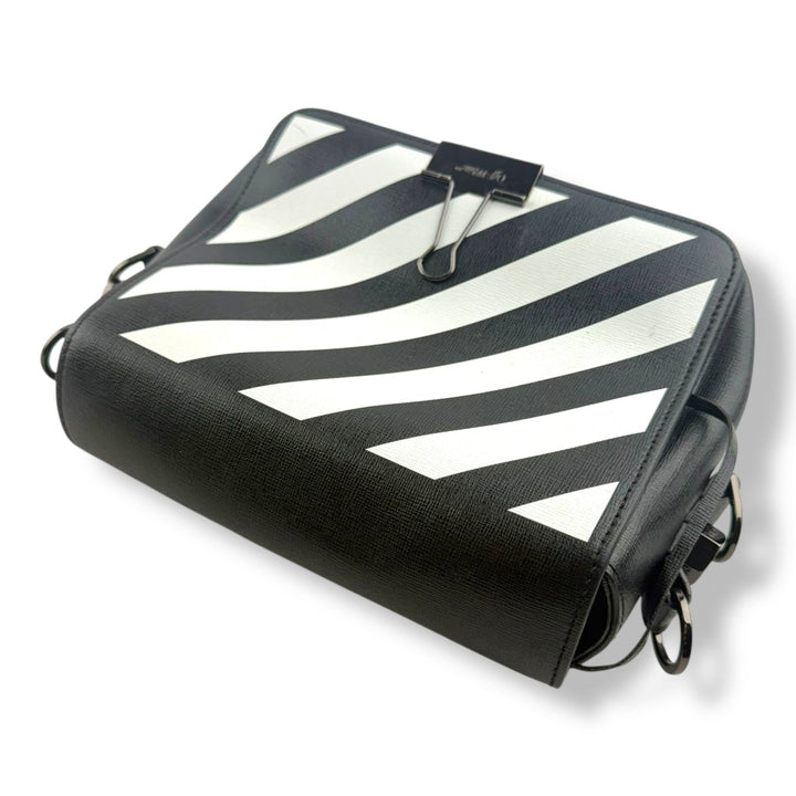 Off - White Black/White Clip Camera Crossbody Bag - Lux Central