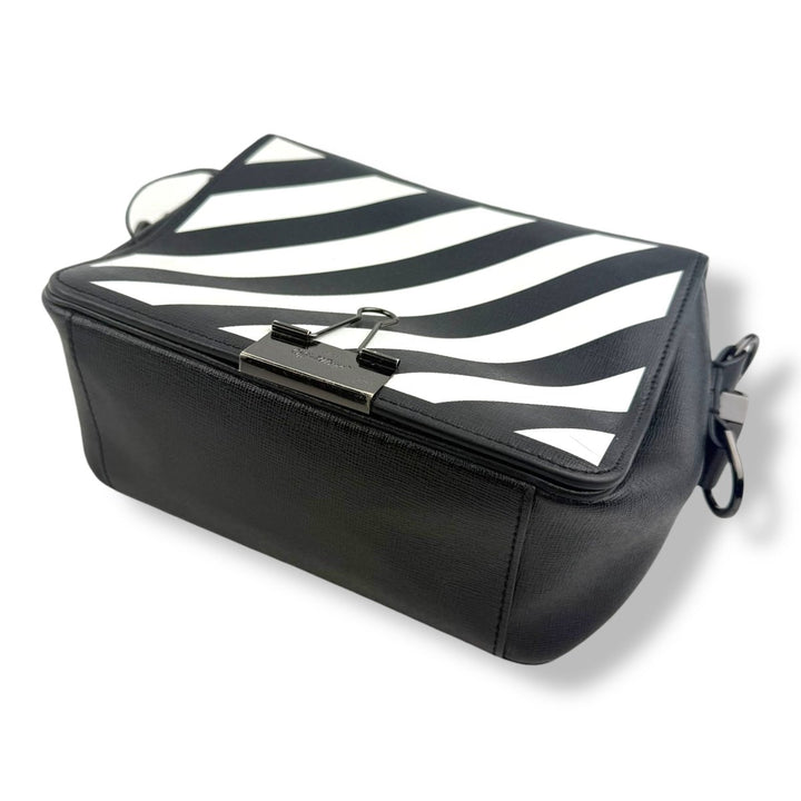 Off - White Black/White Clip Camera Crossbody Bag - Lux Central