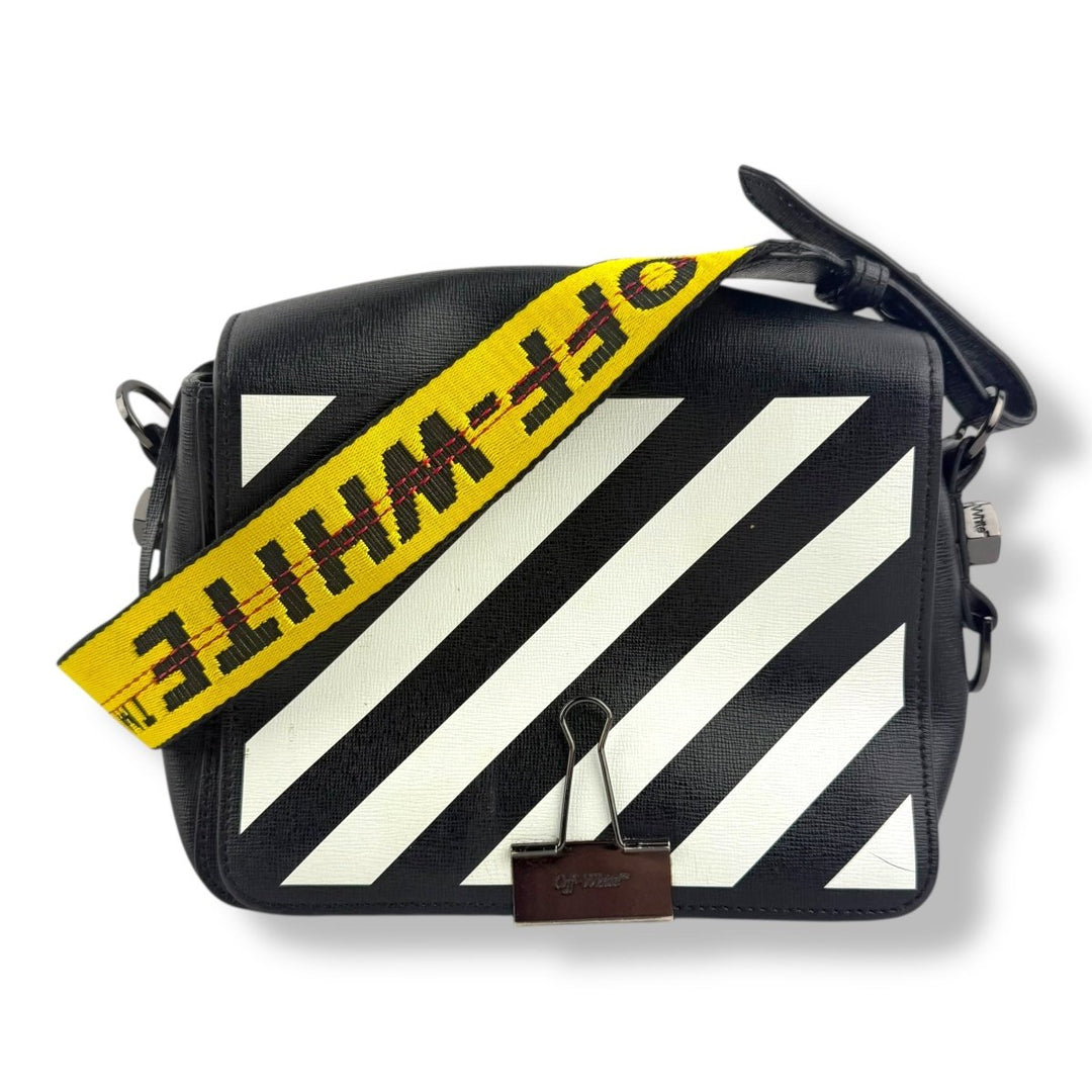 Off - White Black/White Clip Camera Crossbody Bag - Lux Central