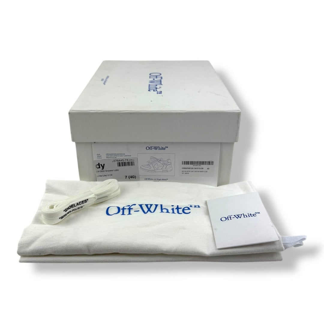 Off - White Out Of Office White/Purple UK 7 / EU 40 - Lux Central