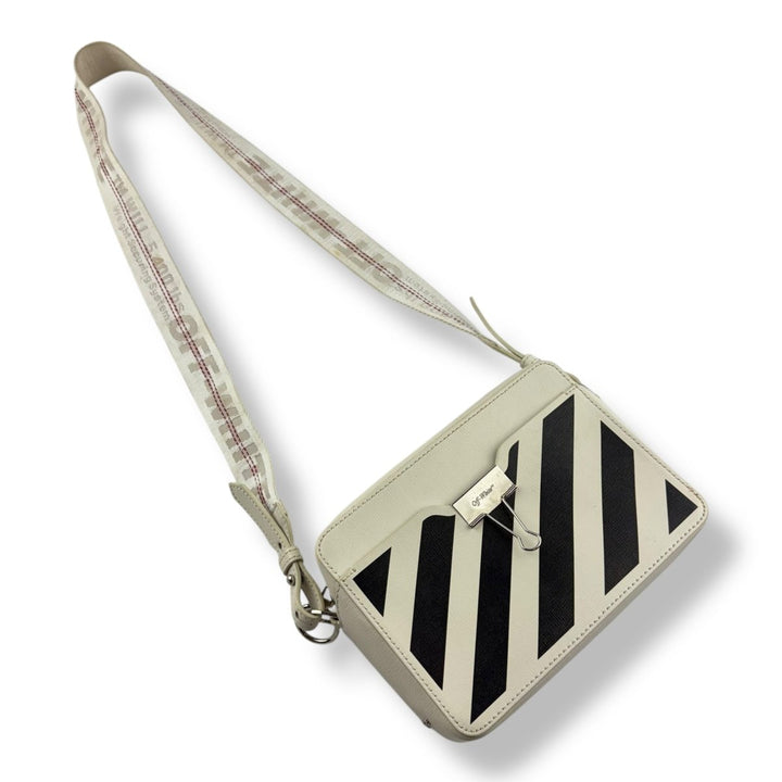 Off - White White Clip Camera Crossbody Bag - Lux Central