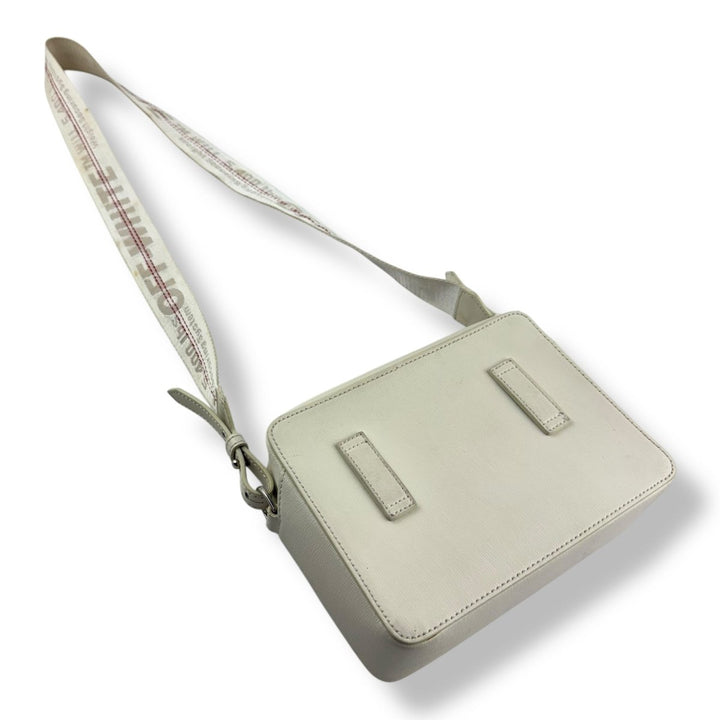 Off - White White Clip Camera Crossbody Bag - Lux Central