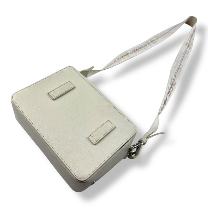 Off - White White Clip Camera Crossbody Bag - Lux Central