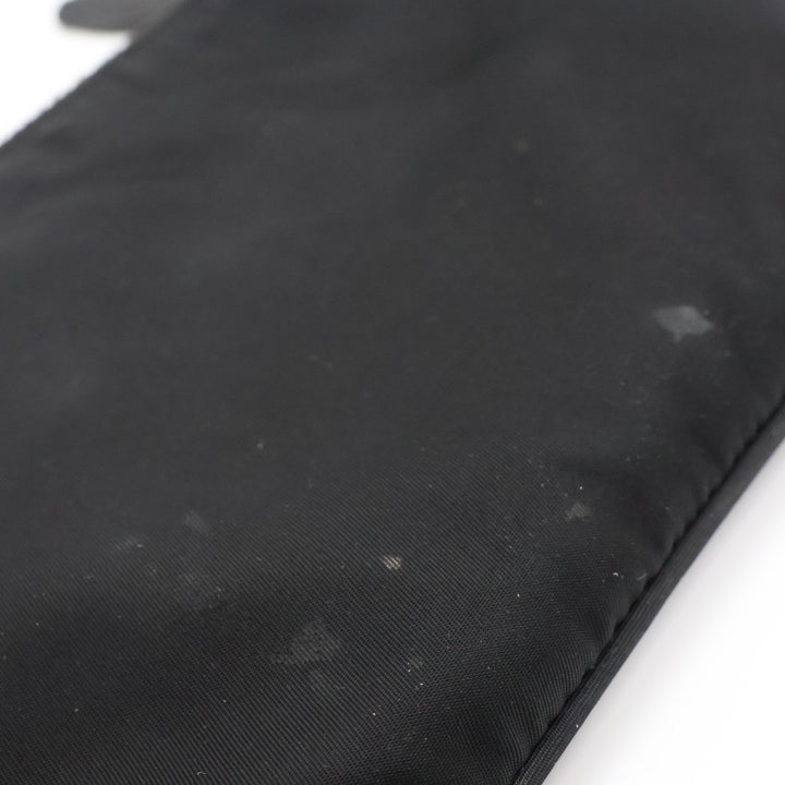 Prada Black Nylon Pochette Handbag - Lux Central